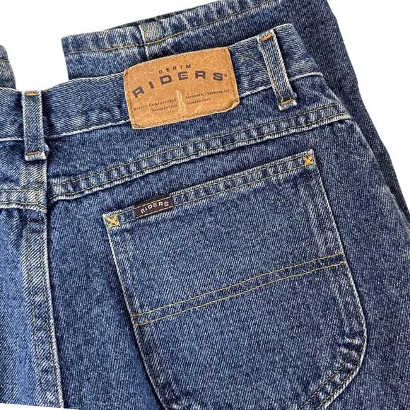 Lee Riders Jeans Unisex 31 x 32 Vintage Cotton Denim High Waist Straight Leg - Picture 7 of 14